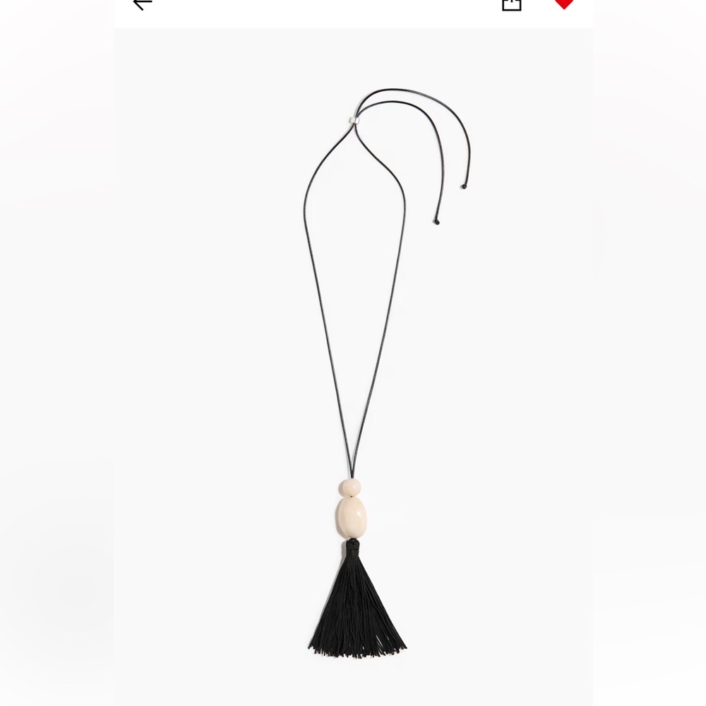 2026 Trend Cord Tassel Pendant Necklace Sold Out